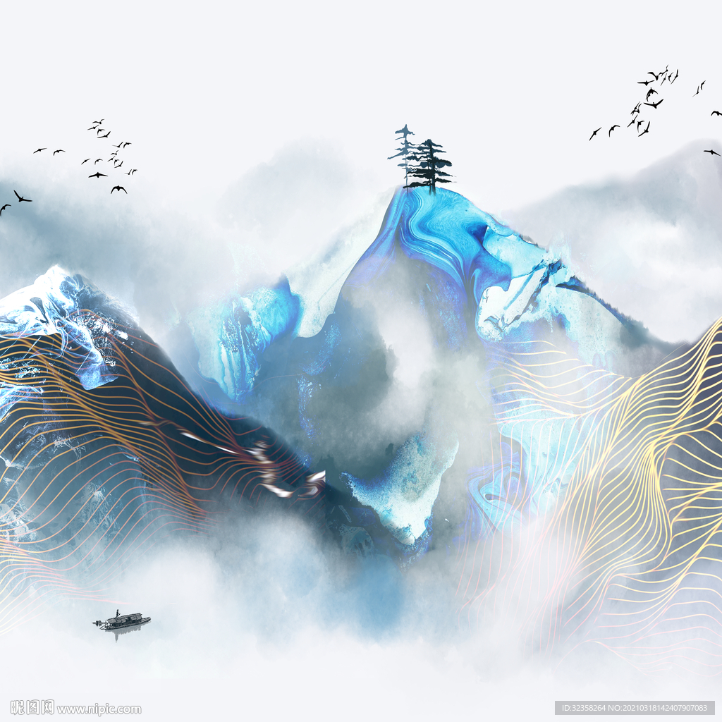 水墨画