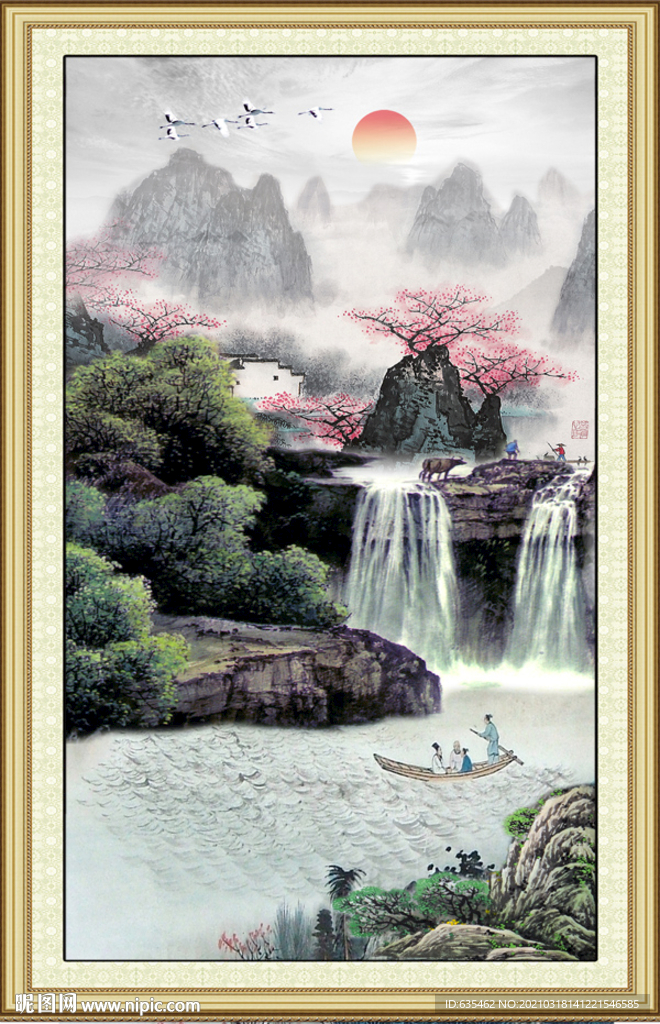 国画风景