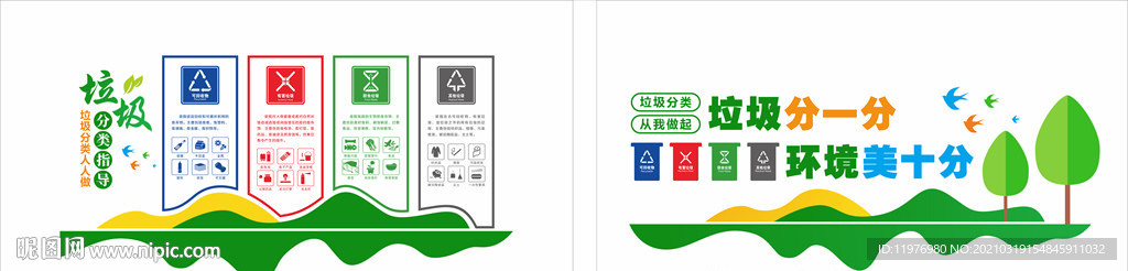 垃圾分类文化墙