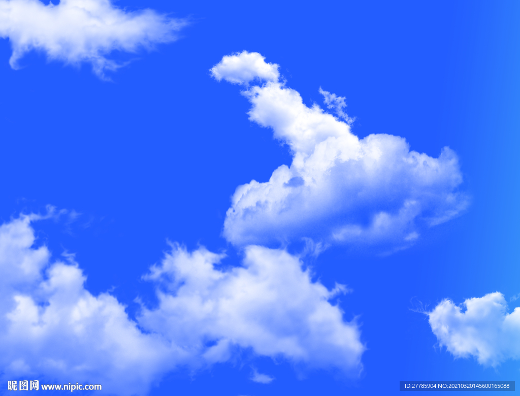 蓝天白云