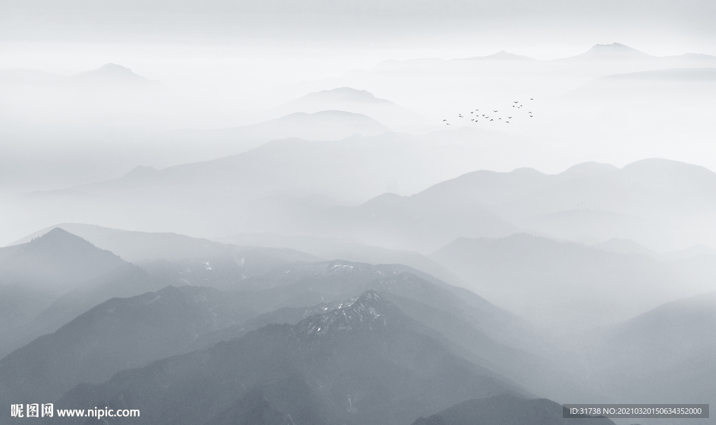 意境山水画