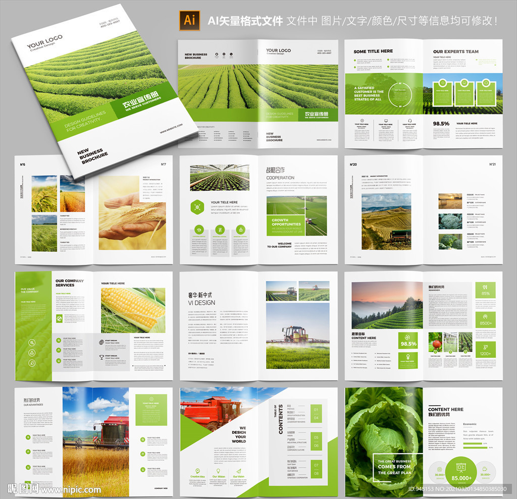 农业画册 农产品宣传册