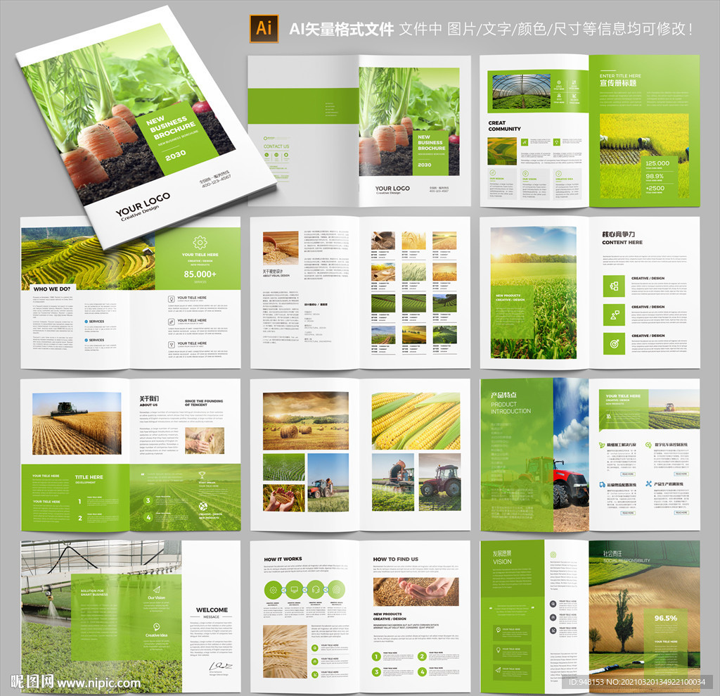 农业画册 农产品宣传册