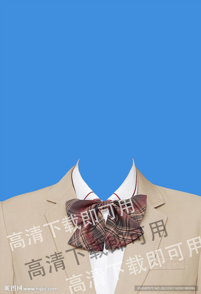 女士证件照西装图片