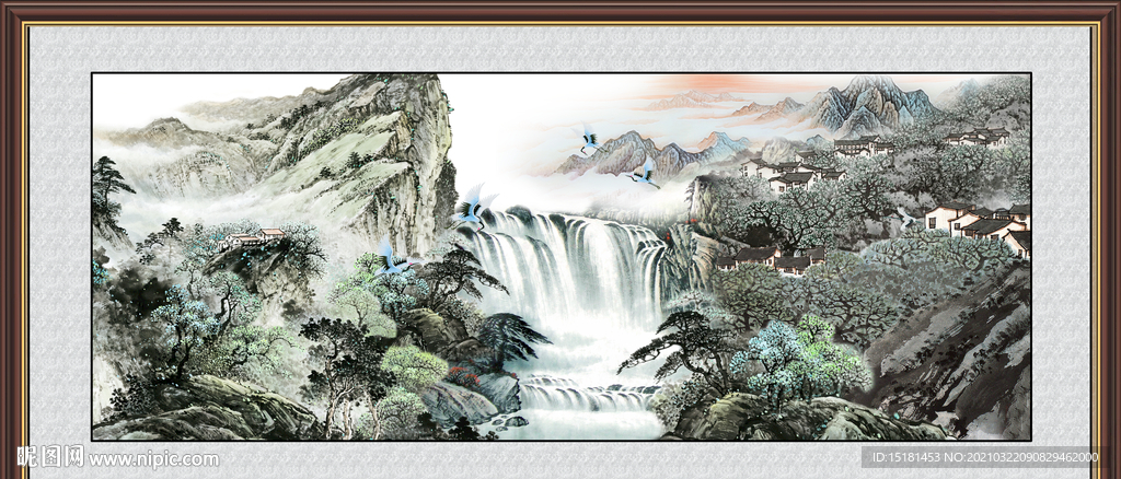 国画山水