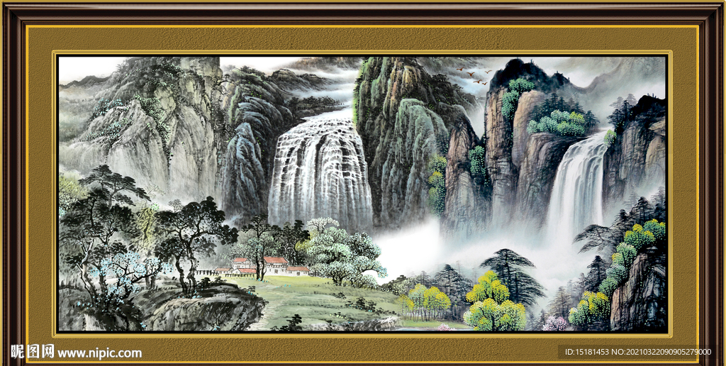 国画山水