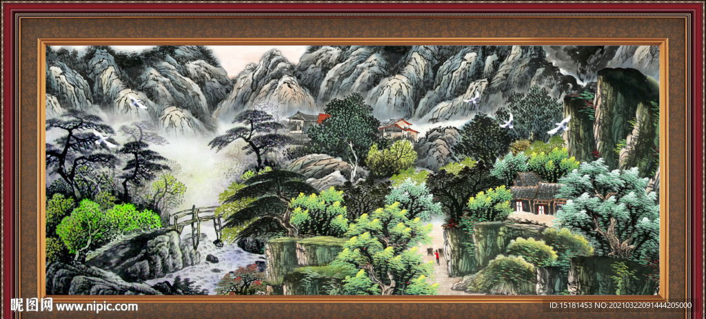 山水画