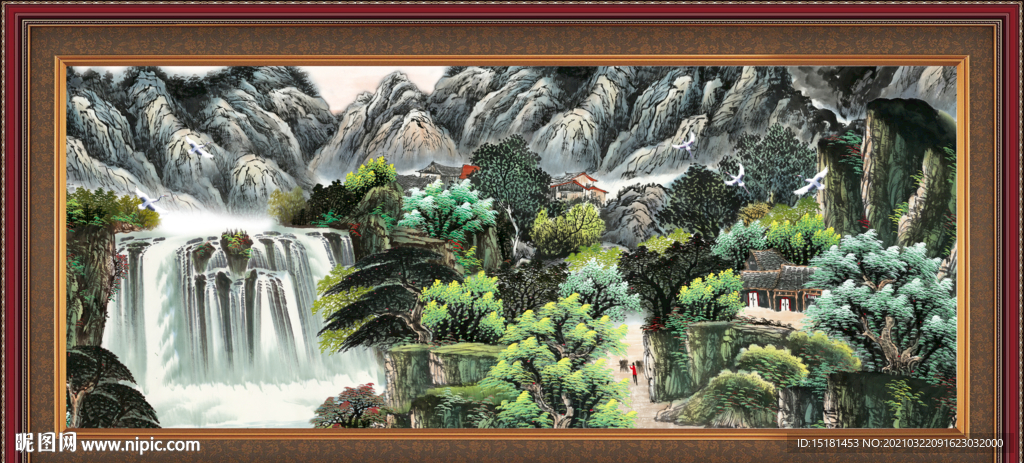 山水画