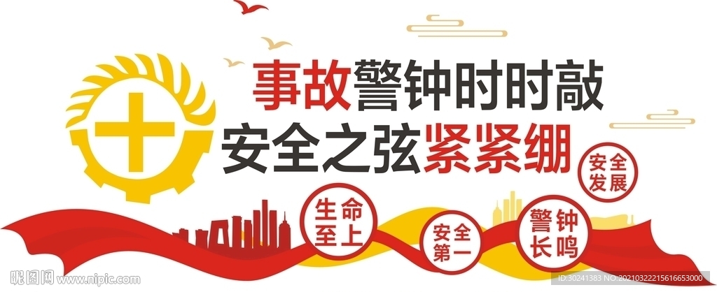 安全生产标语文化墙