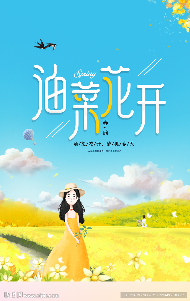 油菜花开