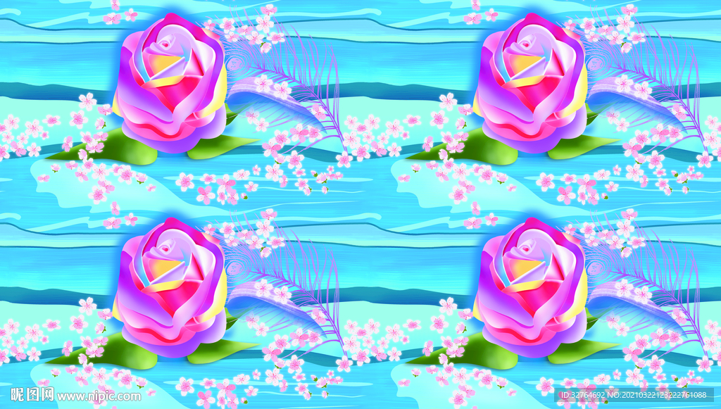 大牌花型
