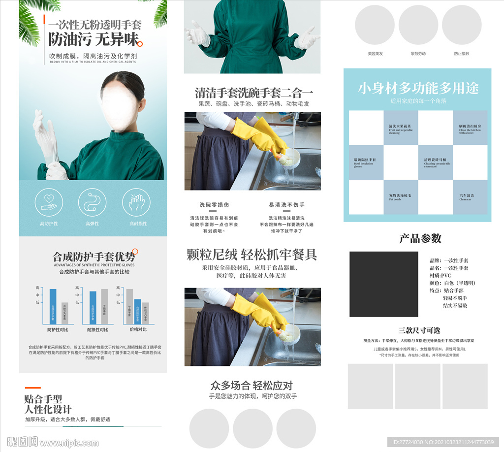 橡胶手套详情