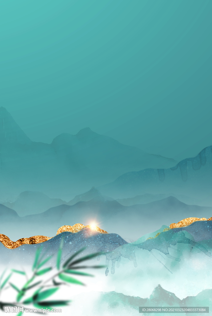 清明节插画背景