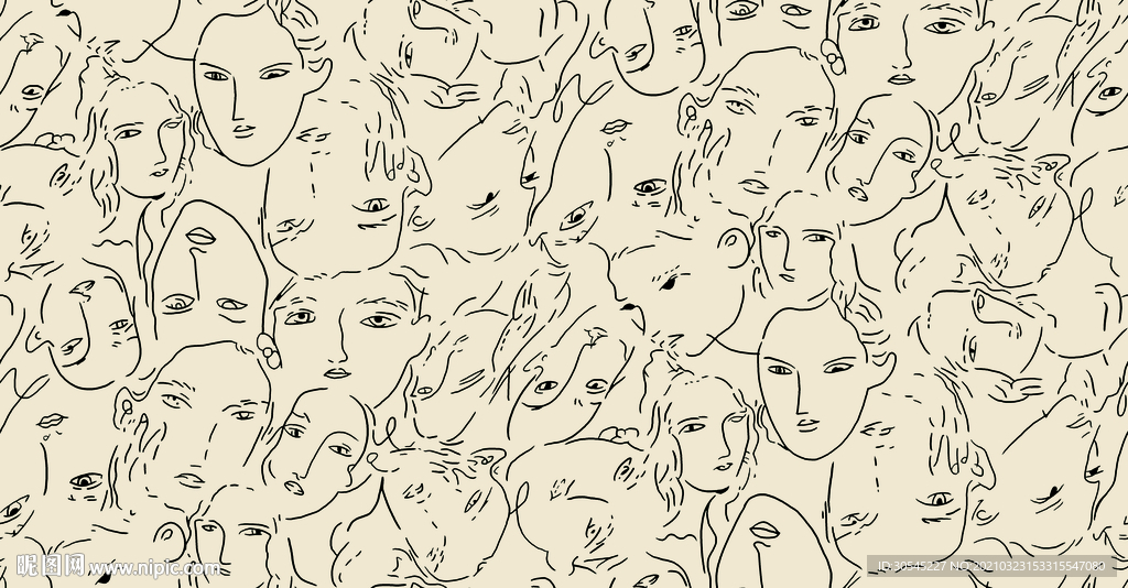 人头画