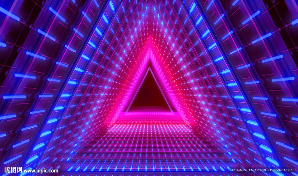 立体3D酒吧背景墙