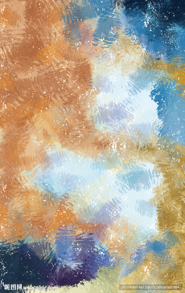 抽象云彩装饰画