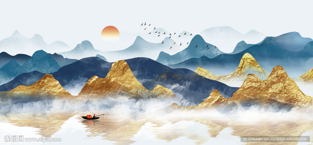 金山意境装饰画