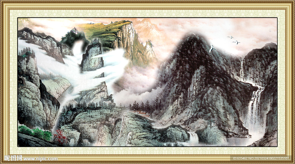 水墨山水
