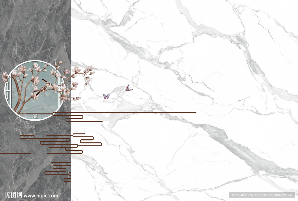 大理石纹背景墙