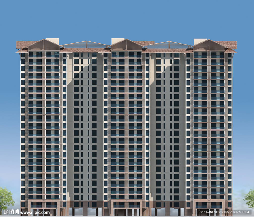 小区住宅建筑