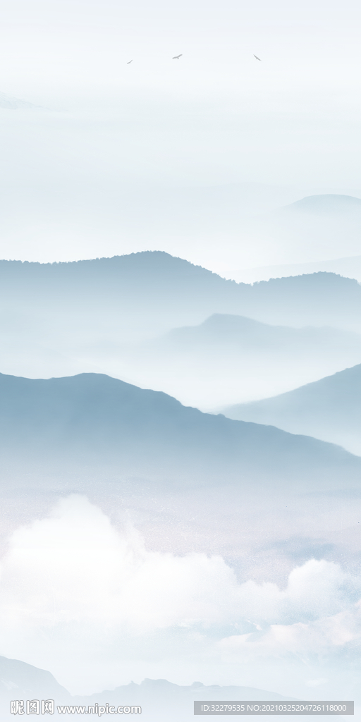 意境 高端新画玄关 文件分层画