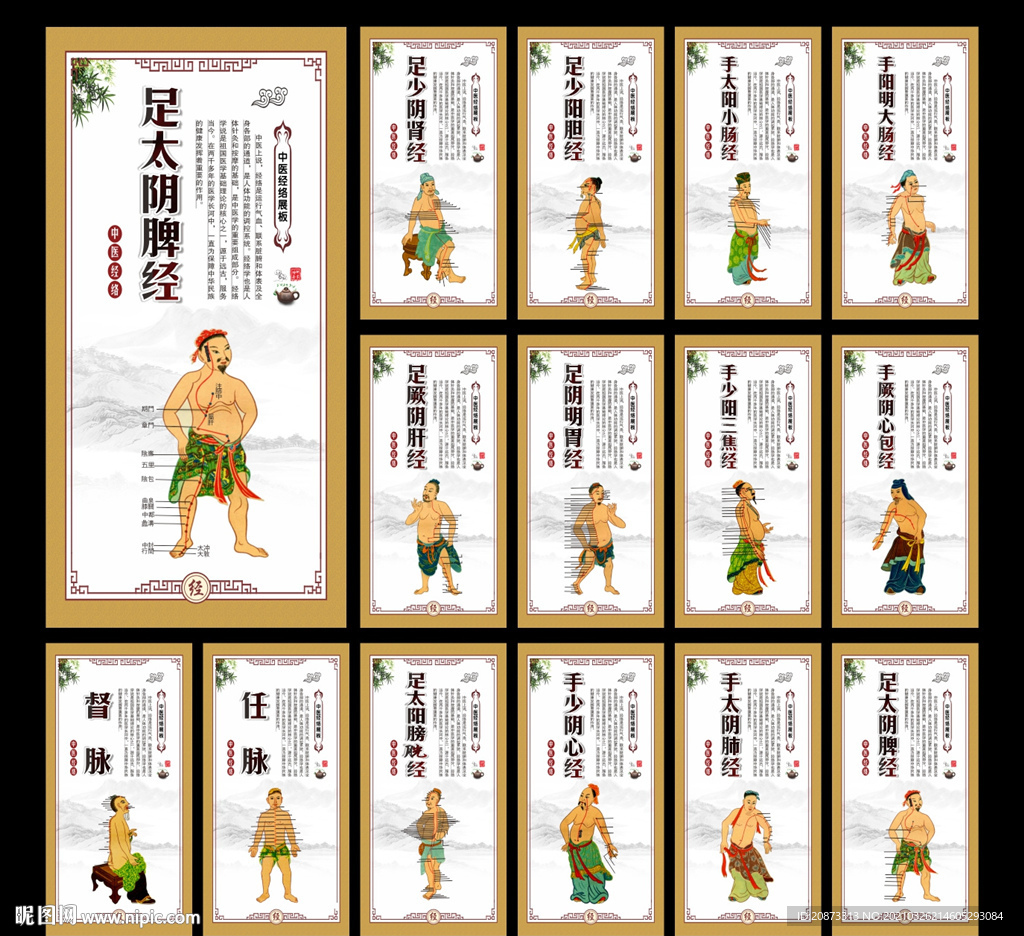 经络图
