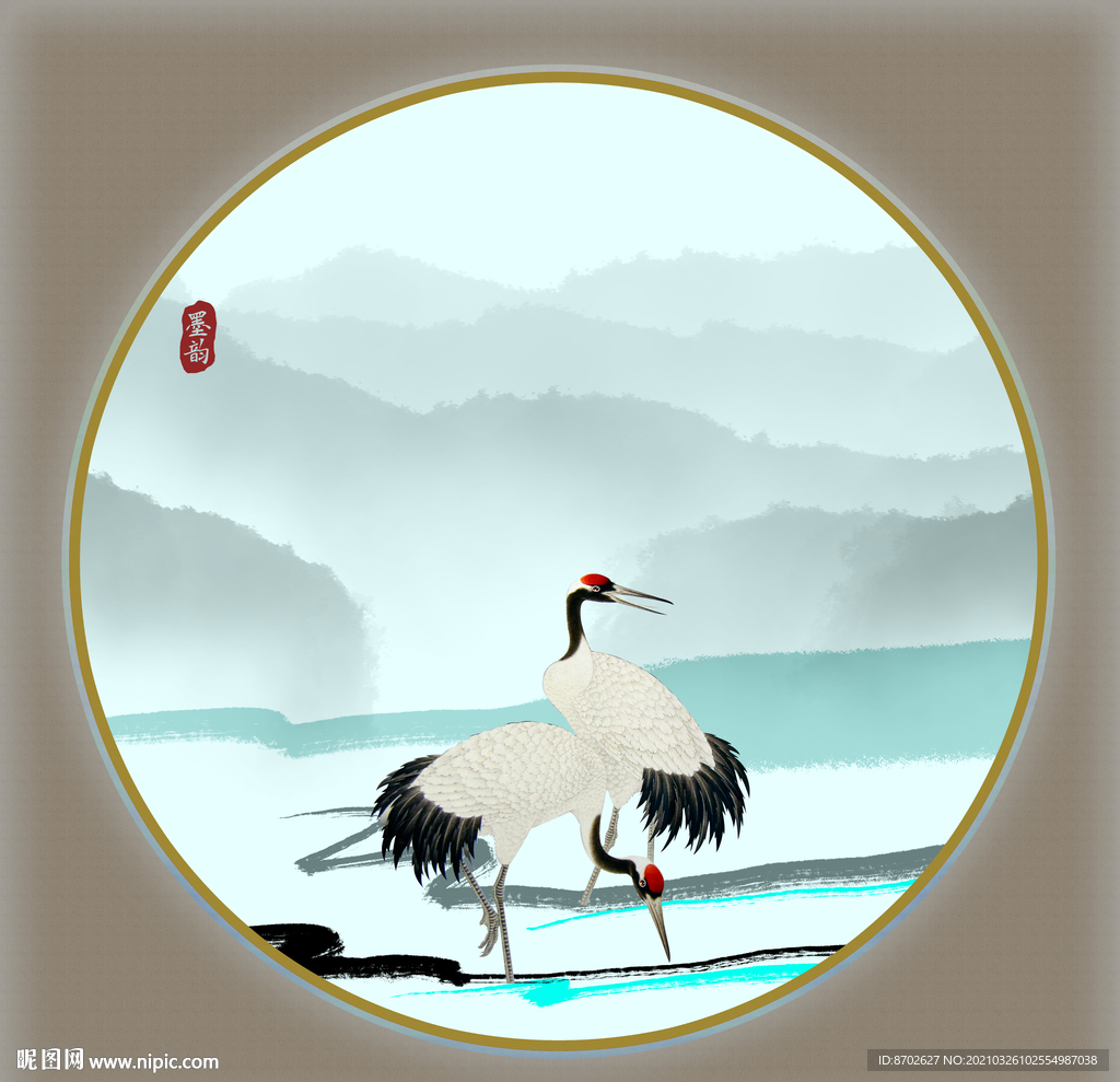 水墨画