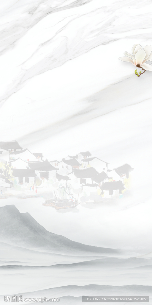 最新大气新无框画 TIF分层