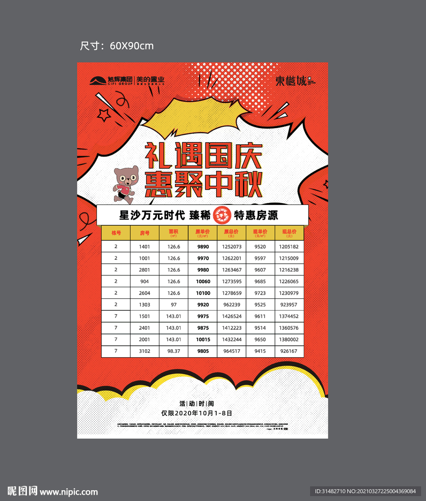 特价房展板
