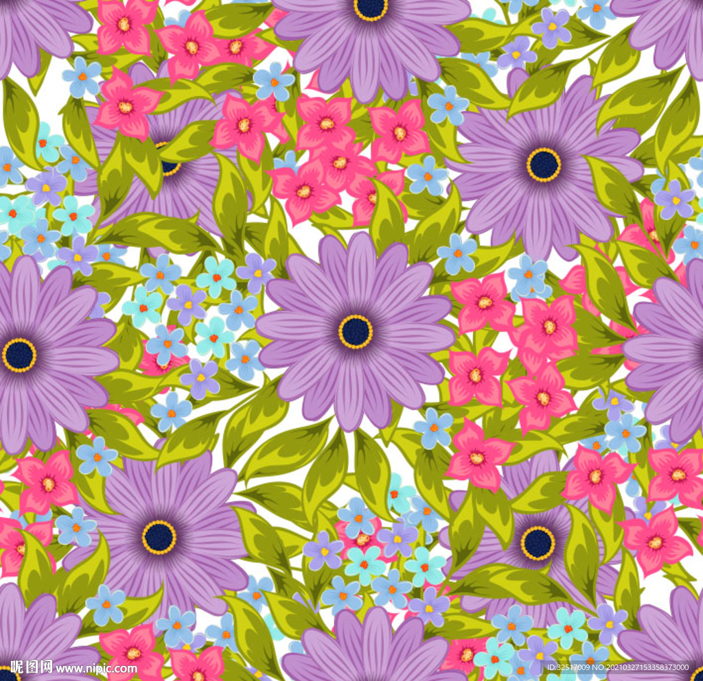 紫色小花 小碎花