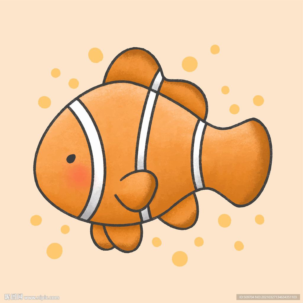 可爱小鹿插画