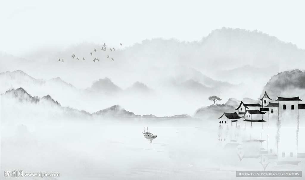 水墨山水