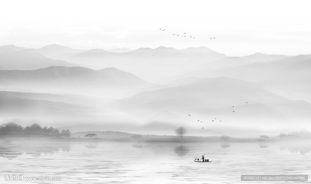 水墨山水