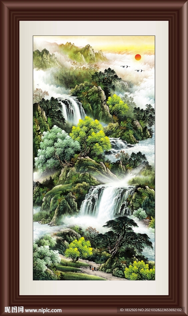 山水装饰画