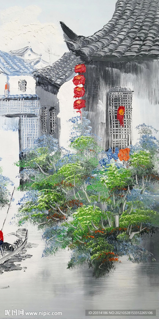 新中式壁画