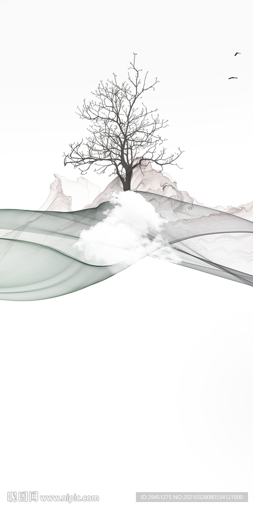 简约玄关风景 TIF分层