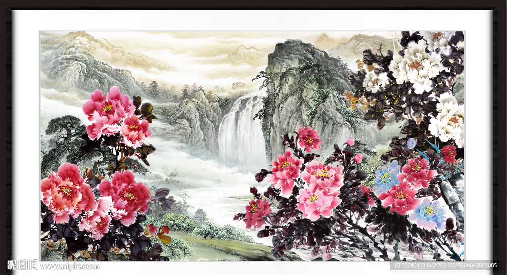 牡丹花开富贵
