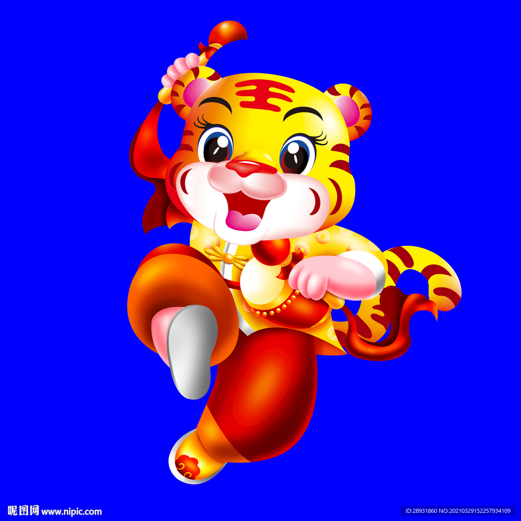 虎年门画
