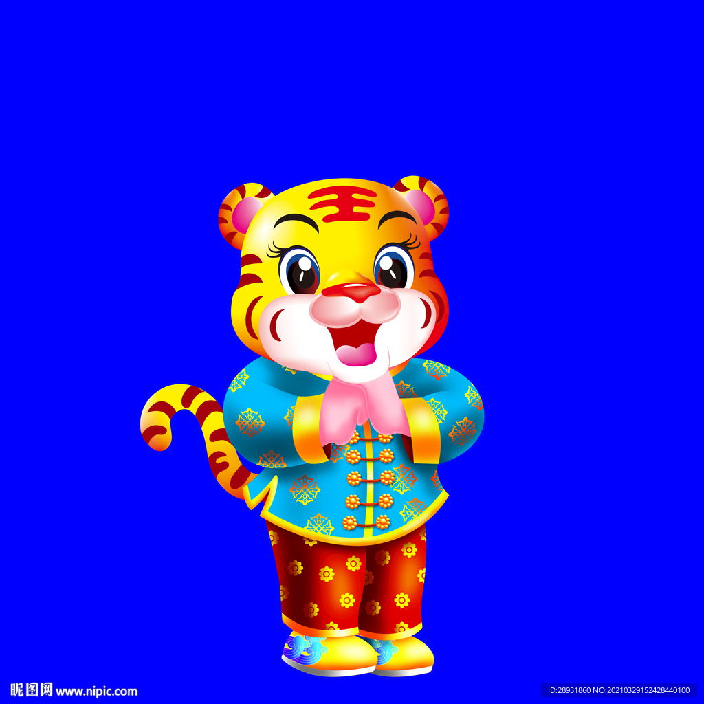 虎年门画