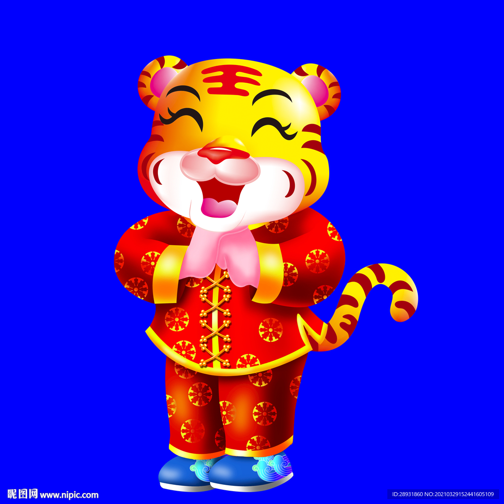 虎年门画