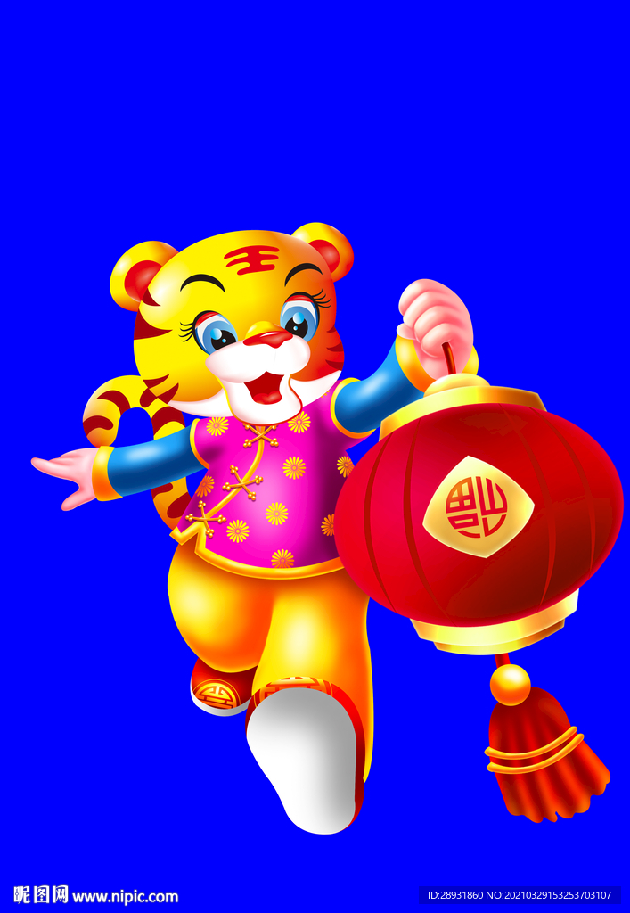 虎年 门画