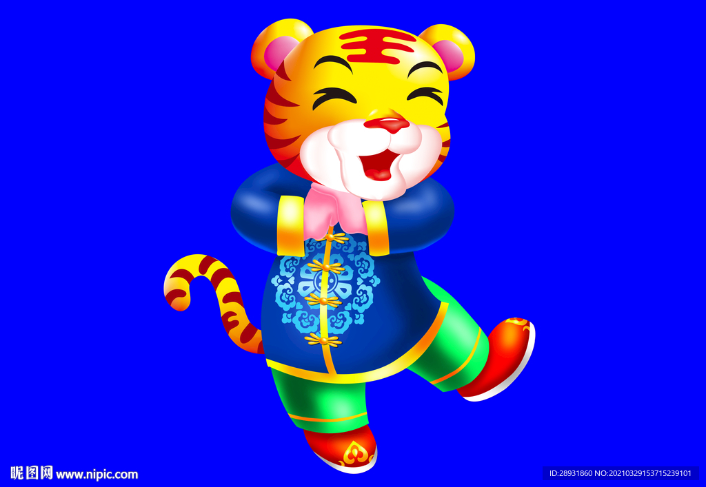 虎年门画