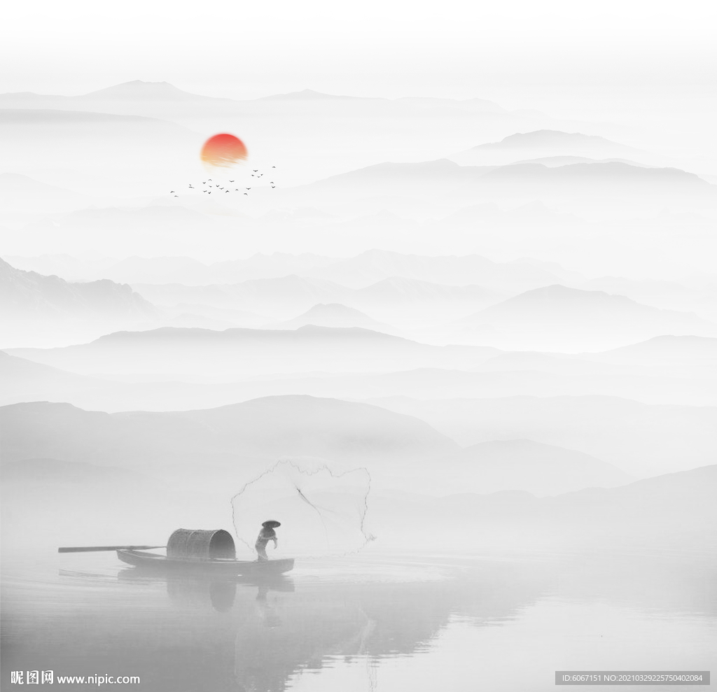水墨山水