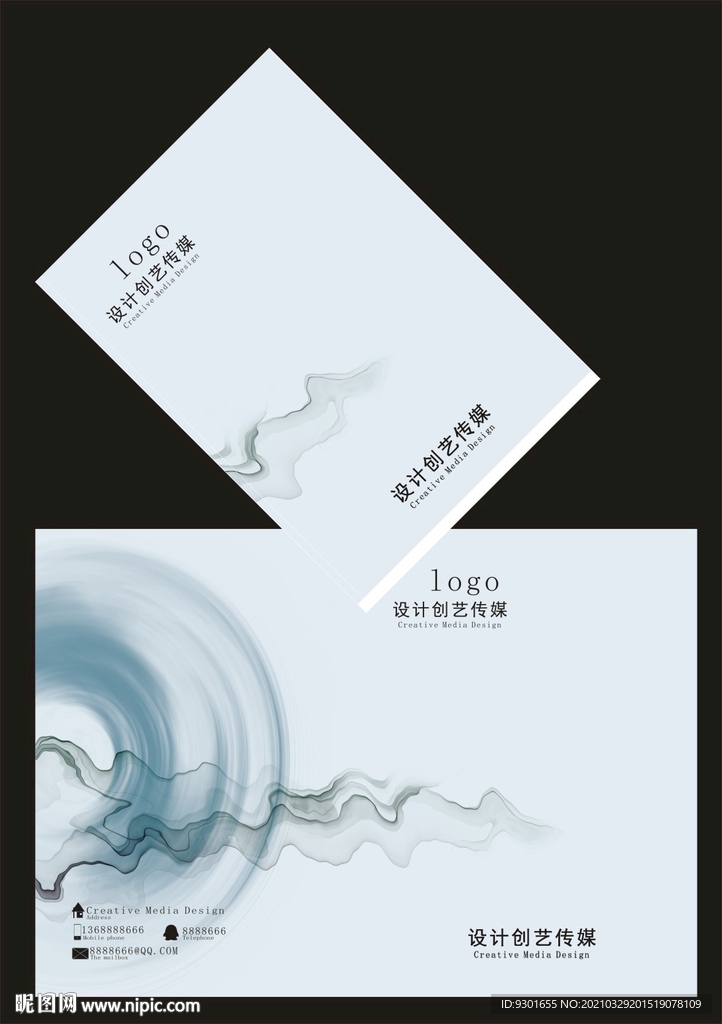 简约摄影师封面