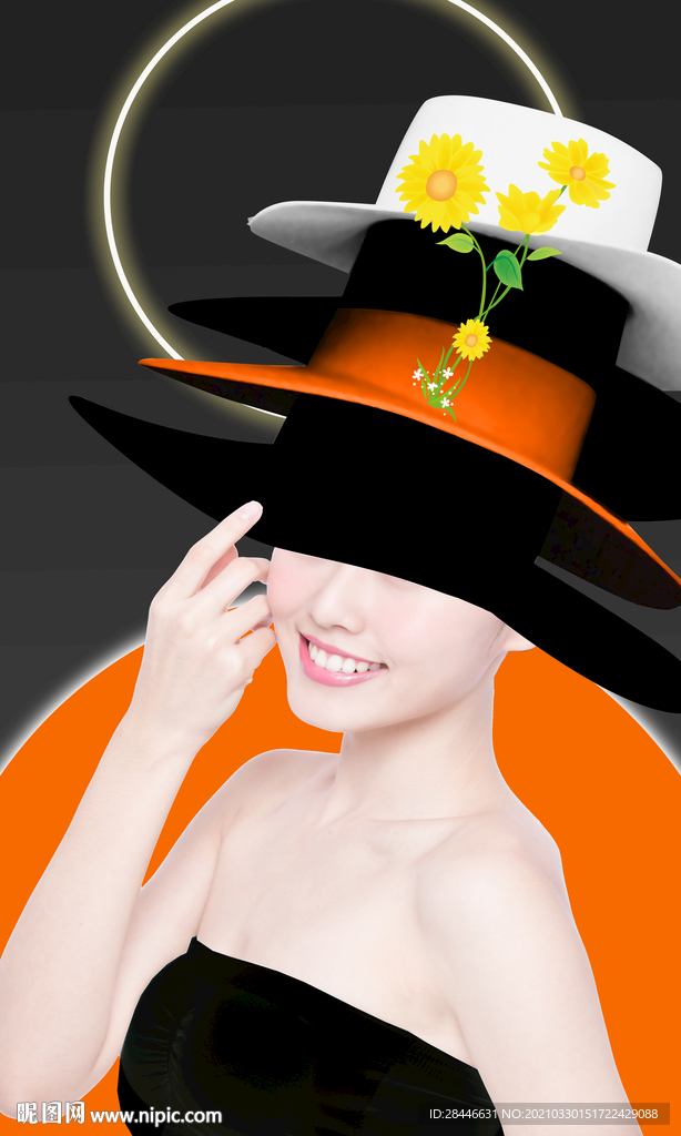 北欧美女装饰画