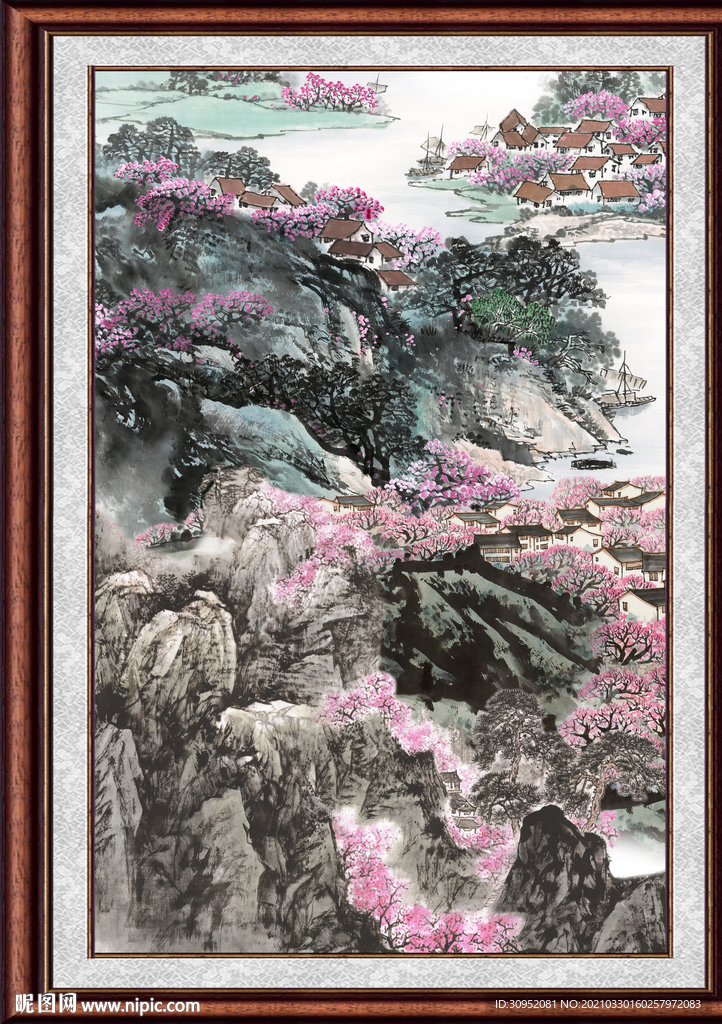山水装饰画 