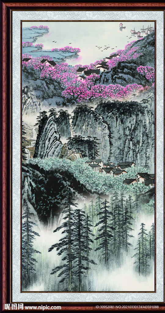 山水装饰画 