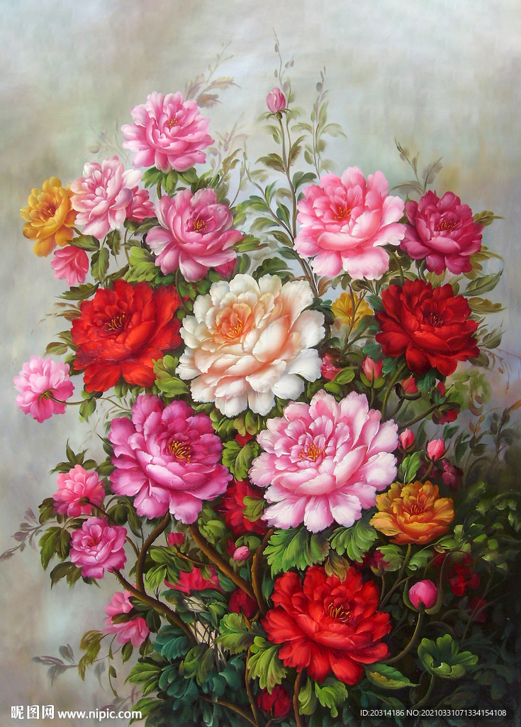 花卉装饰画