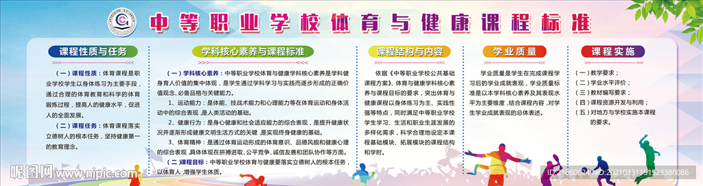 中等职业学校体育与健康课程标准
