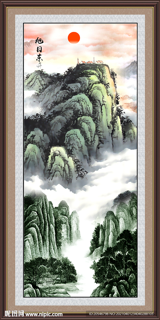 国画山水国画